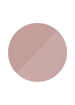 TODDLEKIND Mata &quot;Spotted Dusky Rose&quot; w kolorze jasnoróżowym do zabawy - Ø 105 cm ze sklepu Limango Polska w kategorii Tekstylia dziecięce - zdjęcie 187530523