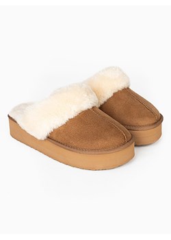 Blackfield Kapcie &quot;Emilija&quot; w kolorze jasnobrązowym ze sklepu Limango Polska w kategorii Kapcie damskie - zdjęcie 187530581