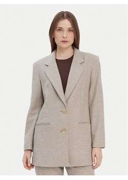 Armani Exchange Marynarka XW000693 AF16146 M1088 Beżowy Loose Fit ze sklepu MODIVO w kategorii Marynarki damskie - zdjęcie 187530814