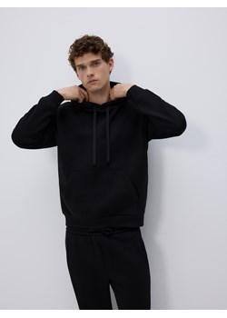 Reserved - Bluza regular z kapturem - czarny ze sklepu Reserved w kategorii Bluzy męskie - zdjęcie 187531073