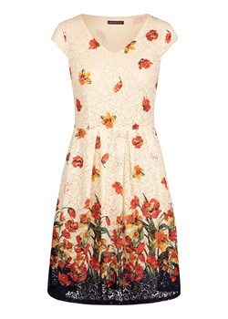 APART Sukienka w kolorze kremowym ze wzorem ze sklepu Limango Polska w kategorii Sukienki - zdjęcie 187531172