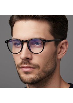 Okulary Lenonki do komputera BLUE LIGHT zerówki 2551E ze sklepu Stylion w kategorii Okulary zerówki damskie - zdjęcie 187531743