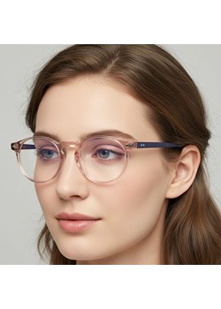 Okulary Lenonki do komputera BLUE LIGHT zerówki 2551F ze sklepu Stylion w kategorii Okulary zerówki damskie - zdjęcie 187531744