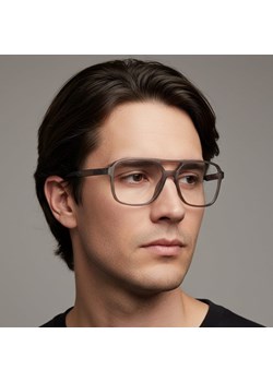 Okulary pilotki do komputera TV smartfona BLUE LIGHT zerówki aviatory 2595D ze sklepu Stylion w kategorii Okulary zerówki damskie - zdjęcie 187531750