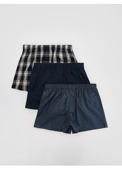 Reserved - 3 pack bokserek Loose - granatowy ze sklepu Reserved w kategorii Majtki męskie - zdjęcie 187532563