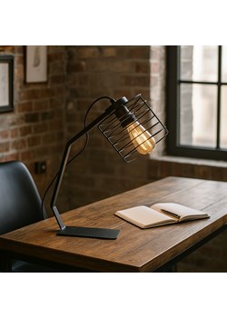 Metalowa lampa biurkowa w stylu loftowym DALBY LOFT ze sklepu Lysne w kategorii Lampy stołowe - zdjęcie 187532921