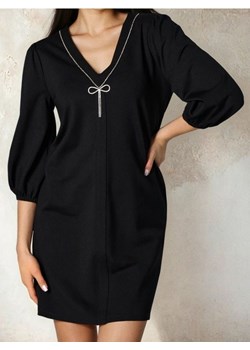 Sinsay - Sukienka mini z kryształkami - czarny ze sklepu Sinsay w kategorii Sukienki - zdjęcie 187533163