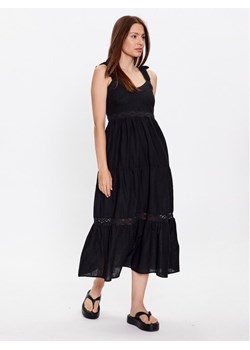 Brave Soul Sukienka letnia LDRW-569LEILA Czarny Relaxed Fit ze sklepu MODIVO w kategorii Sukienki - zdjęcie 187533360