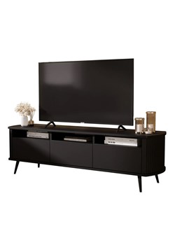 Kaszmirowa stojąca szafka RTV z półkam R1-S31 ze sklepu Edinos.pl w kategorii Szafki RTV - zdjęcie 187534054