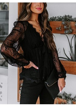 LA Angels Bluzka w kolorze czarnym ze sklepu Limango Polska w kategorii Bluzki damskie - zdjęcie 187535183