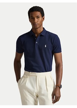 Polo Ralph Lauren Polo 710941439038 Granatowy Slim Fit ze sklepu MODIVO w kategorii T-shirty męskie - zdjęcie 187535260