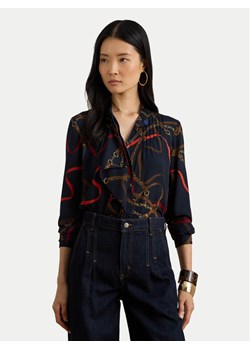 LAUREN RALPH LAUREN Koszula 200P03553001 Granatowy Regular Fit ze sklepu MODIVO w kategorii Koszule damskie - zdjęcie 187535264