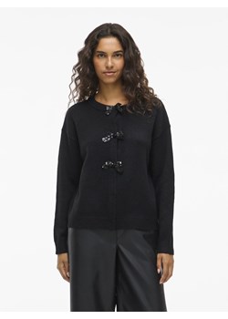 Vila Kardigan damski - VIBrianna Kobiety czarny jednolity ze sklepu vangraaf w kategorii Swetry damskie - zdjęcie 187535452