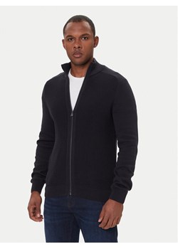 JOOP! Jeans Kardigan Olegor 30048178 Granatowy Modern Fit ze sklepu MODIVO w kategorii Swetry męskie - zdjęcie 187535962