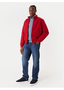 Tommy Hilfiger Kurtka przejściowa Harrington MW0MW37647 Czerwony Regular Fit ze sklepu MODIVO w kategorii Kurtki męskie - zdjęcie 187535971