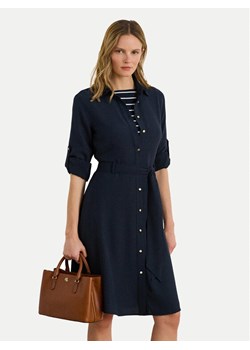 LAUREN RALPH LAUREN Sukienka koszulowa 200980920001 Granatowy Regular Fit ze sklepu MODIVO w kategorii Sukienki - zdjęcie 187535984