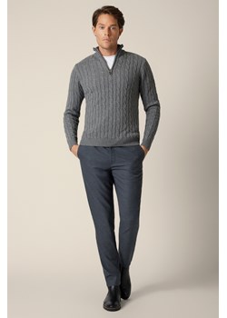 Spodnie Szare z Elastycznym Pasem Gennaro ze sklepu Lancerto S.A. w kategorii Spodnie męskie - zdjęcie 187536260