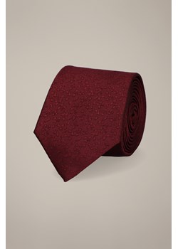 Krawat Bordowy Wzór w Kwiaty ze sklepu Lancerto S.A. w kategorii Krawaty - zdjęcie 187536262