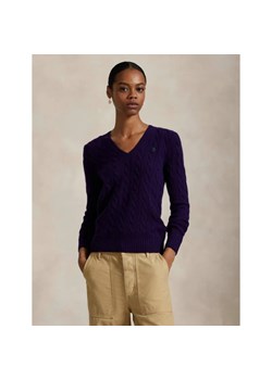 POLO RALPH LAUREN Wełniany sweter KIMBERLY | Slim Fit | z dodatkiem kaszmiru ze sklepu Gomez Fashion Store w kategorii Swetry damskie - zdjęcie 187536644