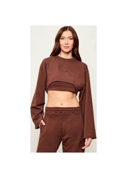 Hugo Blue Bluza Daleisy_B | Cropped Fit ze sklepu Gomez Fashion Store w kategorii Bluzy damskie - zdjęcie 187536670