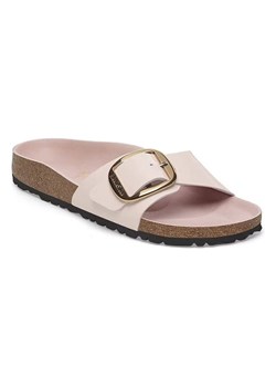Birkenstock Skórzane klapki &quot;Madrid&quot; w kolorze jasnoróżowym ze sklepu Limango Polska w kategorii Klapki damskie - zdjęcie 187537612