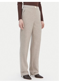 Armani Exchange Spodnie materiałowe XW000723 AF16146 M1088 Beżowy Regular Fit ze sklepu MODIVO w kategorii Spodnie damskie - zdjęcie 187537793