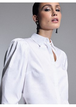 Mohito - Bawełniana koszula - biały ze sklepu Mohito w kategorii Koszule damskie - zdjęcie 187538011