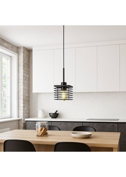 1-punktowa lampa wisząca nad wyspę kuchenną CORIA LOFT loft czarna ze sklepu Lysne w kategorii Lampy wiszące - zdjęcie 187538171