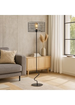 Nowoczesna lampa stojąca do sypialni PARLA LOFT z drucianym abażurem ze sklepu Lysne w kategorii Lampy podłogowe - zdjęcie 187538181