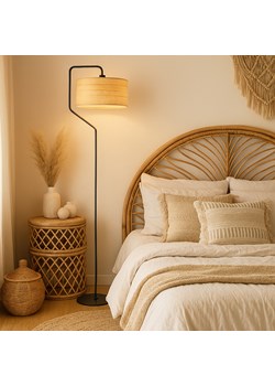 Lampa stojąca rattanowa TESALLIA BOHO ze sklepu Lysne w kategorii Lampy podłogowe - zdjęcie 187538210