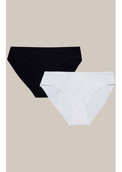 Esotiq 2-pack figi damskie Mia-Mia 42268-K006, Kolor czarno-biały, Rozmiar M, Esotiq ze sklepu Primodo w kategorii Majtki damskie - zdjęcie 187538411