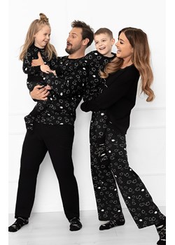 Długa piżama męska w owce Wito, Kolor czarny-wzór, Rozmiar M, Italian Fashion ze sklepu Primodo w kategorii Piżamy męskie - zdjęcie 187538472