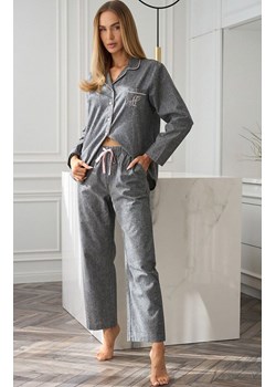 Rozpinana piżama damska 2531 Coco, Kolor szary, Rozmiar XXL, L&amp;L ze sklepu Primodo w kategorii Piżamy damskie - zdjęcie 187538482