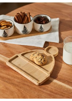 Sinsay - Taca do serwowania w kształcie czapki - beżowy ze sklepu Sinsay w kategorii Talerze - zdjęcie 187538782