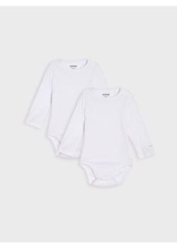 Sinsay - Body 2 pack - biały ze sklepu Sinsay w kategorii Body niemowlęce - zdjęcie 187538791