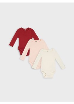 Sinsay - Body 3 pack - kremowy ze sklepu Sinsay w kategorii Body niemowlęce - zdjęcie 187538793