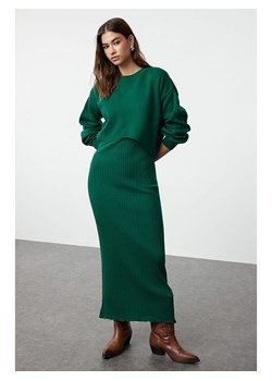 trendyol 2-częściowy zestaw w kolorze zielonym ze sklepu Limango Polska w kategorii Sukienki - zdjęcie 187539404