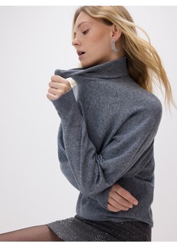 Reserved - Sweter z golfem - szary ze sklepu Reserved w kategorii Swetry damskie - zdjęcie 187539891