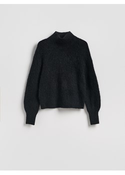 Reserved - Sweter z wełną z alpaki - czarny ze sklepu Reserved w kategorii Swetry damskie - zdjęcie 187539971