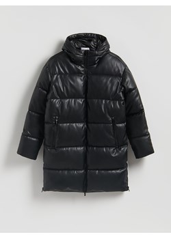 Reserved - Pikowana kurtka z kapturem - czarny ze sklepu Reserved w kategorii Kurtki męskie - zdjęcie 187540183