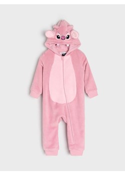 Sinsay - Pajacyk z kapturem Stitch - różowy ze sklepu Sinsay w kategorii Piżamy dziecięce - zdjęcie 187540620