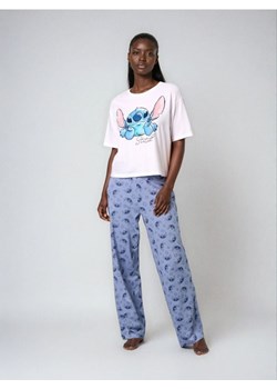 Sinsay - Bawełniana piżama dwuczęściowa Stitch - biały ze sklepu Sinsay w kategorii Piżamy damskie - zdjęcie 187540624