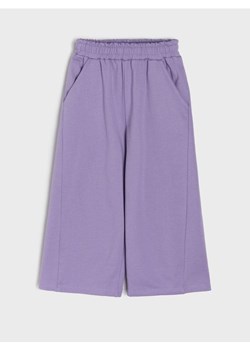 Sinsay - Spodnie dresowe wide leg - fioletowy ze sklepu Sinsay w kategorii Spodnie dziewczęce - zdjęcie 187540642
