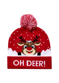 Czapka Męska Renifer ze sklepu Sklep SOXO w kategorii Czapki zimowe męskie - zdjęcie 187540753