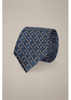 Krawat Granatowy Wzór Geometryczny ze sklepu Lancerto S.A. w kategorii Krawaty - zdjęcie 187541051