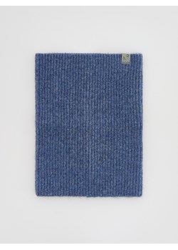 Reserved - Komin z domieszką wełny - granatowy ze sklepu Reserved w kategorii Szaliki męskie - zdjęcie 187541253