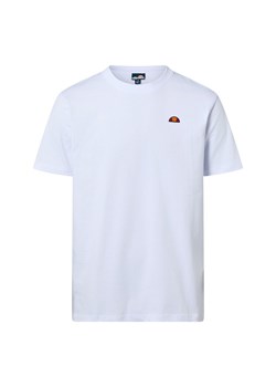 ellesse Koszulka męska - Cassica Mężczyźni Bawełna biały jednolity ze sklepu vangraaf w kategorii T-shirty męskie - zdjęcie 187541540