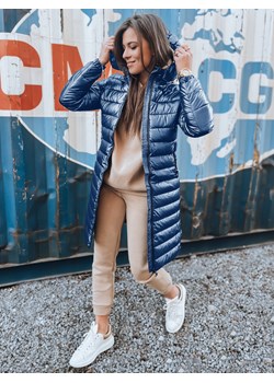 Kurtka zimowa damska pikowana LESSI niebieska Dstreet TY5517 ze sklepu DSTREET.PL w kategorii Kurtki damskie - zdjęcie 187541894