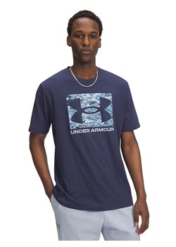 Under Armour Koszulka sportowa &quot;Camo&quot; w kolorze granatowym ze sklepu Limango Polska w kategorii T-shirty męskie - zdjęcie 187542182
