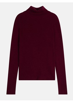 Just Cashmere Kaszmirowy golf &quot;Lanais&quot; w kolorze bordowym ze sklepu Limango Polska w kategorii Swetry damskie - zdjęcie 187542210